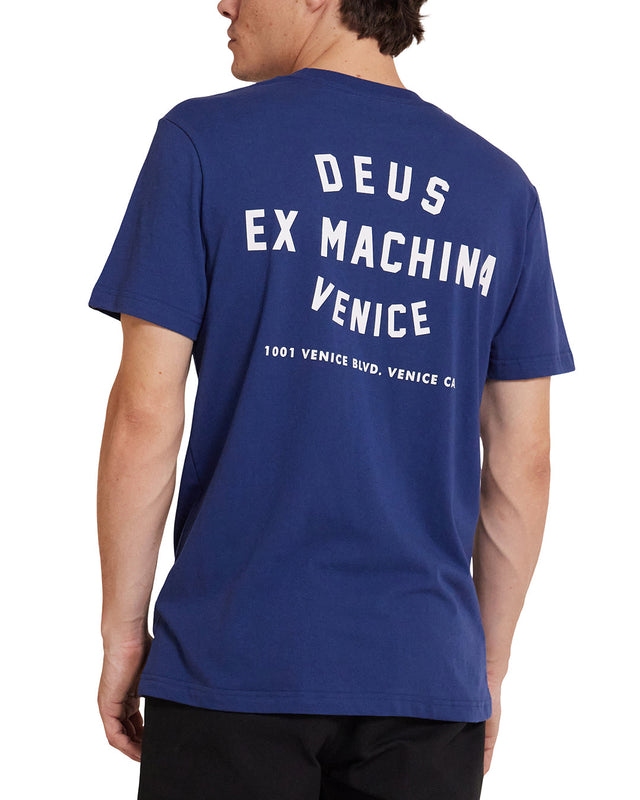venice skull mechanic blue