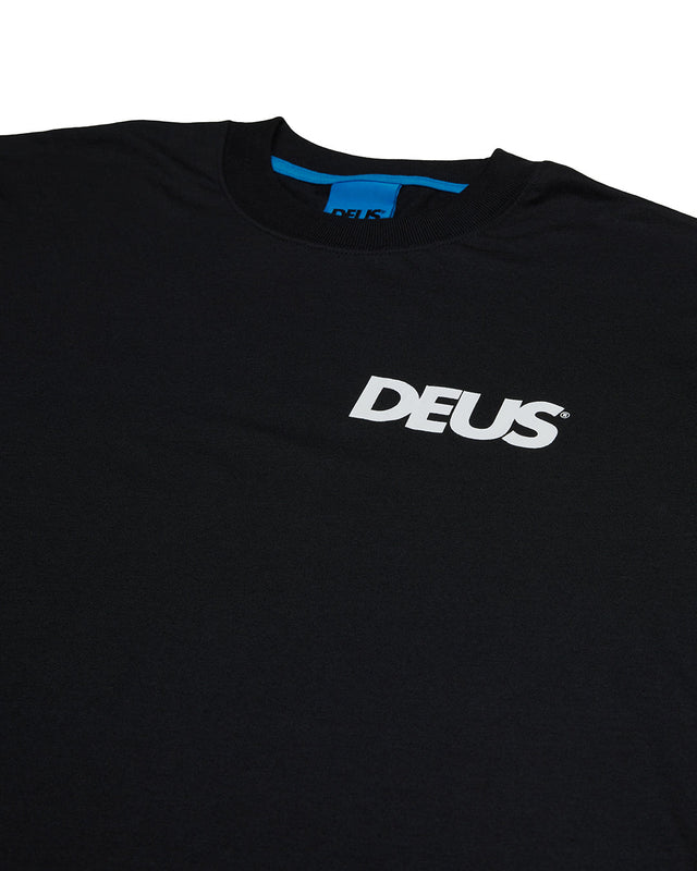 Camiseta de surf Venice - Negra