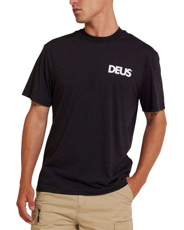 Camiseta de surf Venice - Negra