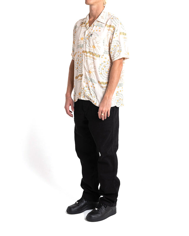Camisa de manga corta Smithson - Blanco sucio
