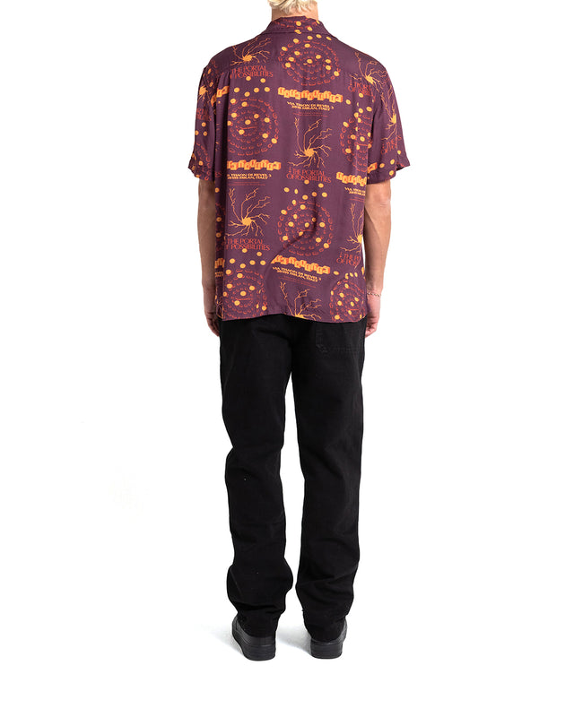 Smithson Short Sleeve Shirt - Maroon