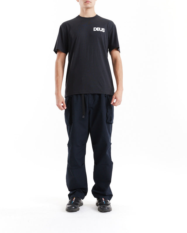 Los Angeles Surf Address Tee - Black