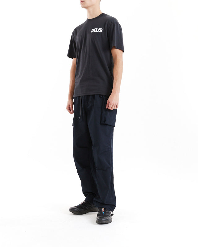 Los Angeles Surf Address Tee - Black