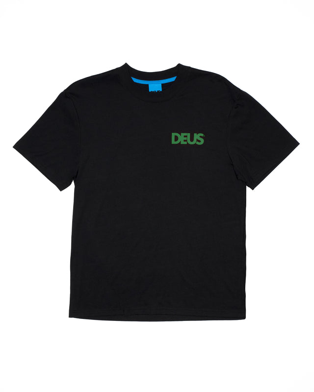 Sao Paulo Surf Address Tee - Black