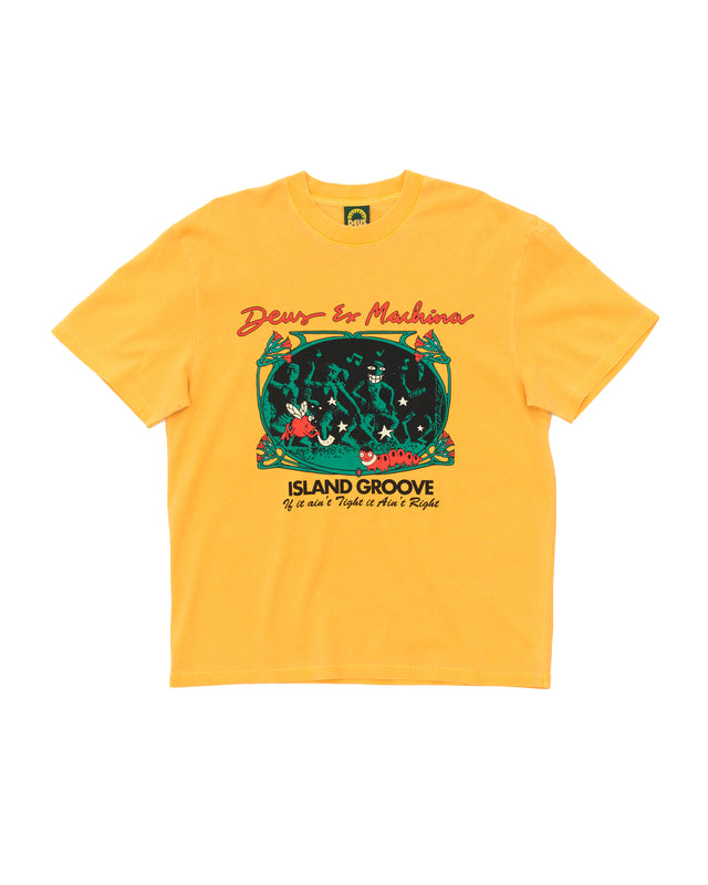Island Groove Tee - Radiant Yellow