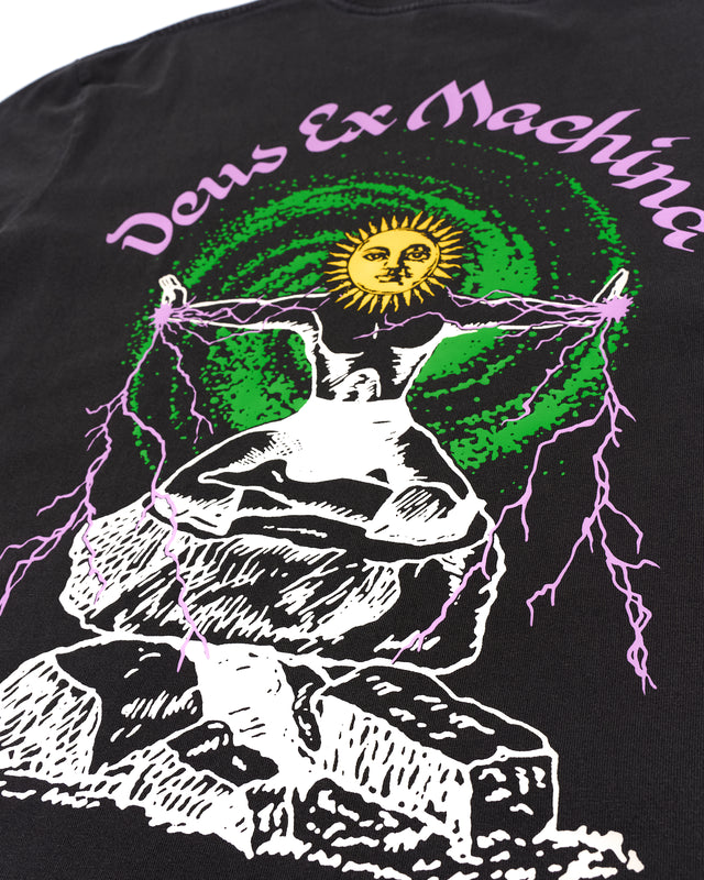 Open Head Tee - Anthracite