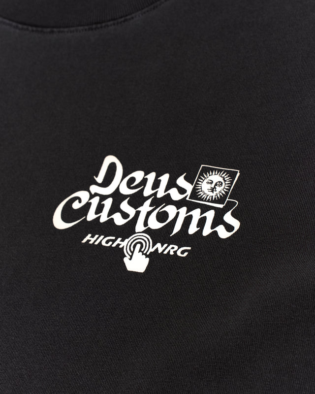 Open Head Tee - Anthracite