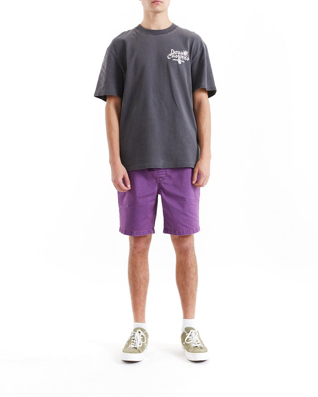 Open Head Tee - Anthracite