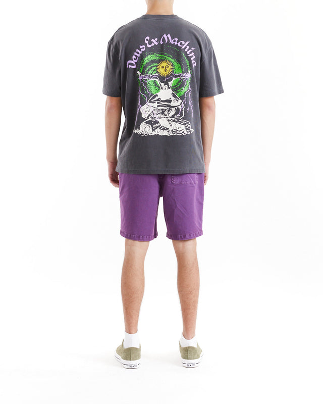 Open Head Tee - Anthracite