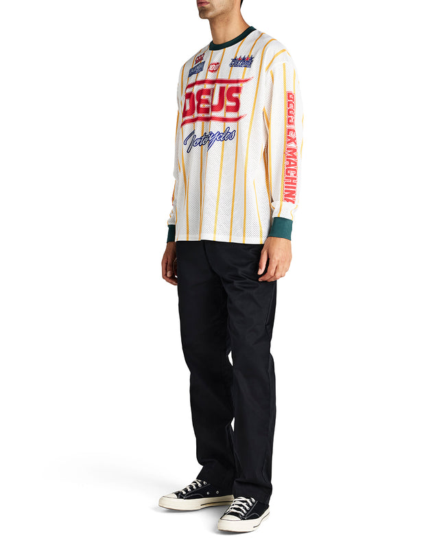 Route One Moto Jersey - Cloud Dancer