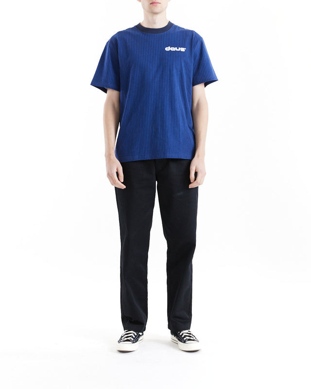 Split Lane Tee - Estate Blue