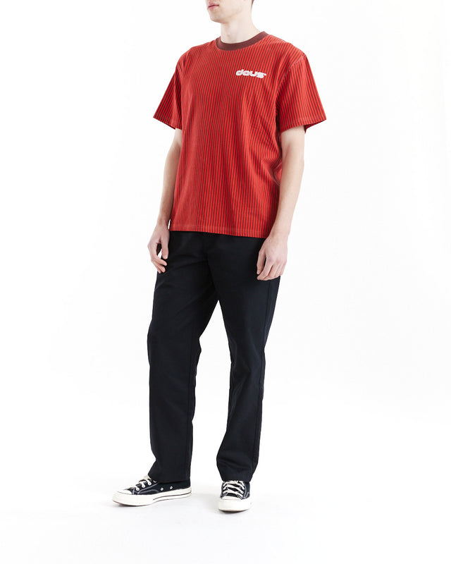 Split Lane Tee - Orange
