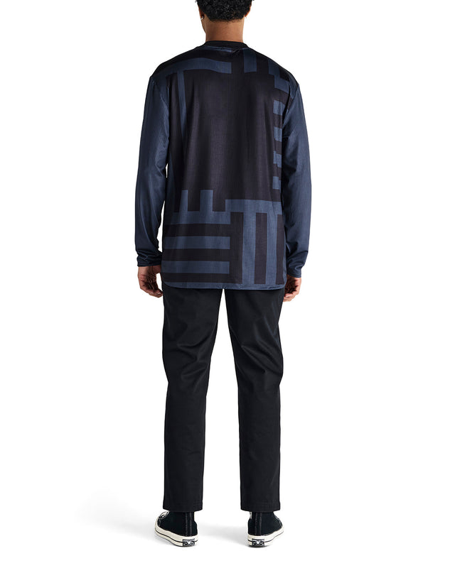 Blackout Moto Jersey - Black