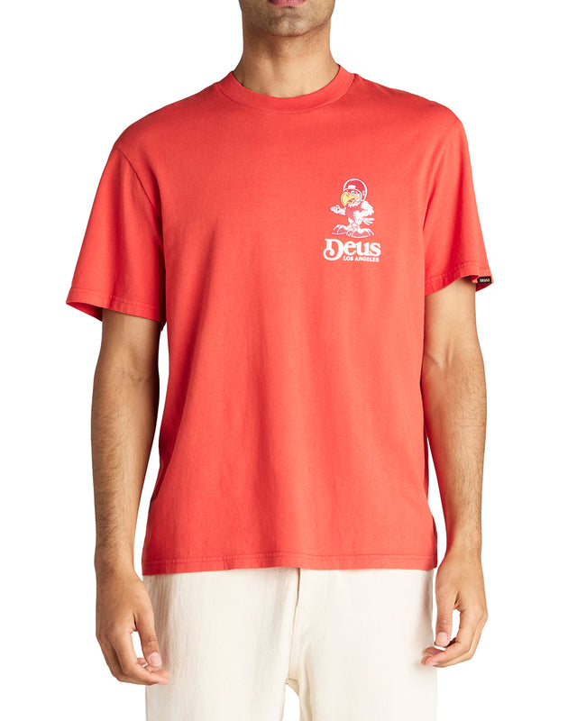 Raptor Tee - Tangerine Tango