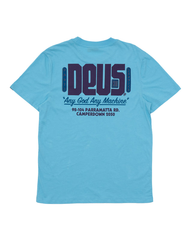 Outage Tee - Sky Blue