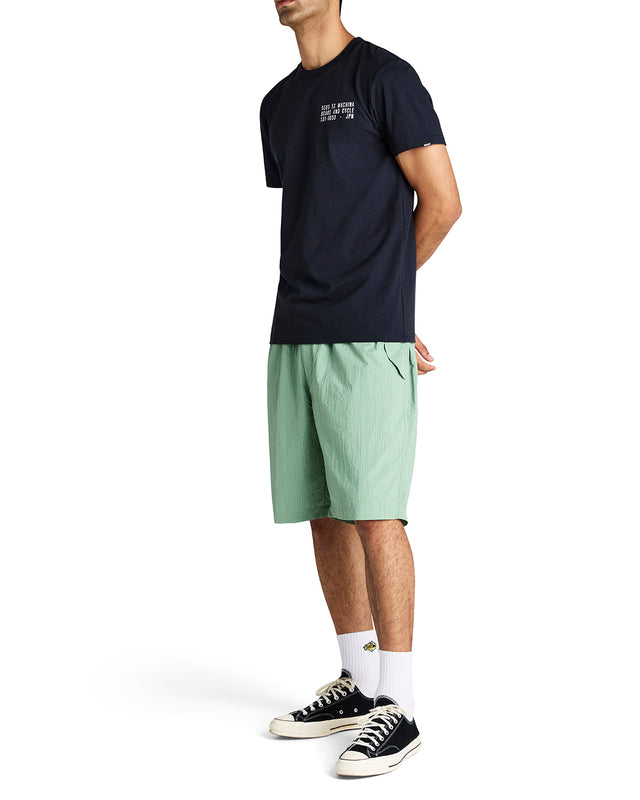 Remi Parachute Short - Shale Green
