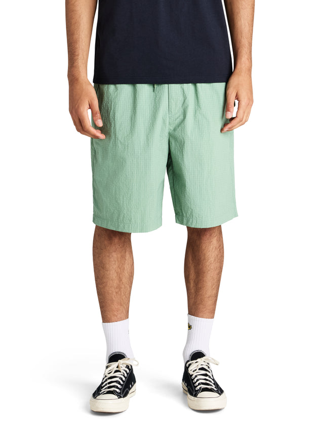 Remi Parachute Short - Shale Green
