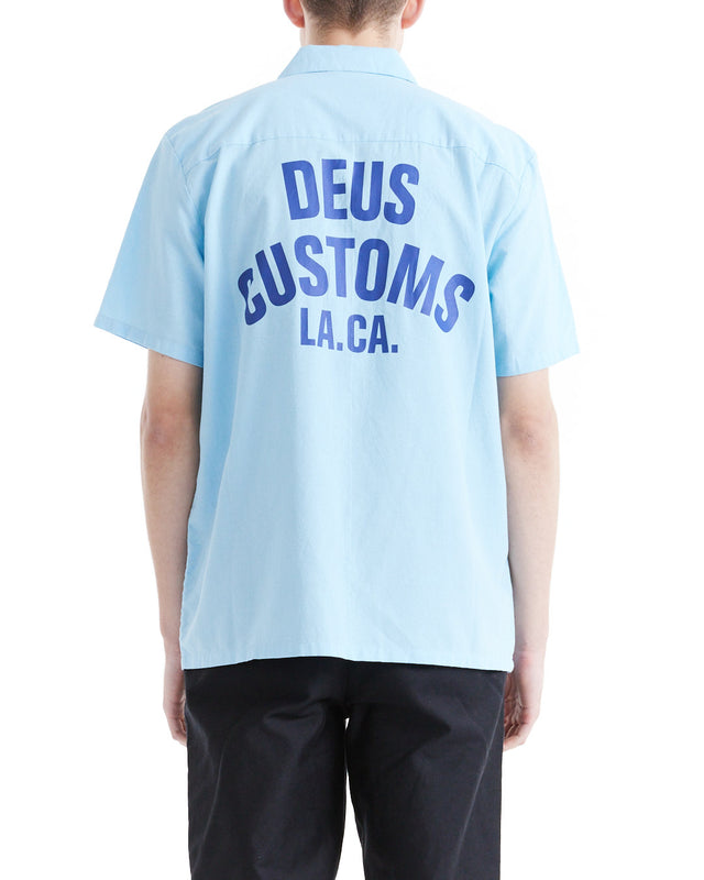 Forecourt Shirt - Sky Blue