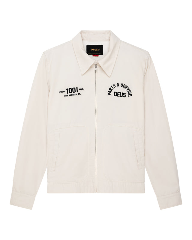 Teller Drizzler Jacket - Vintage White