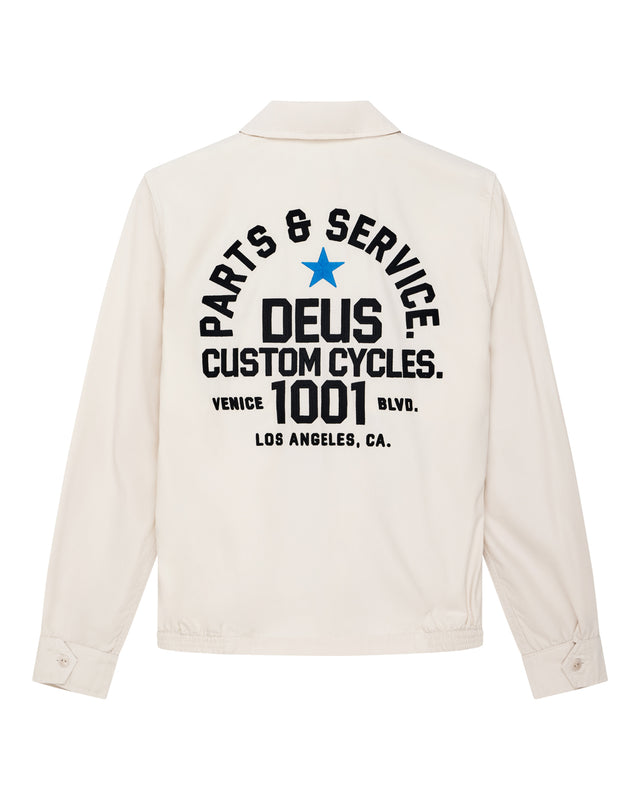 Teller Drizzler Jacket - Vintage White