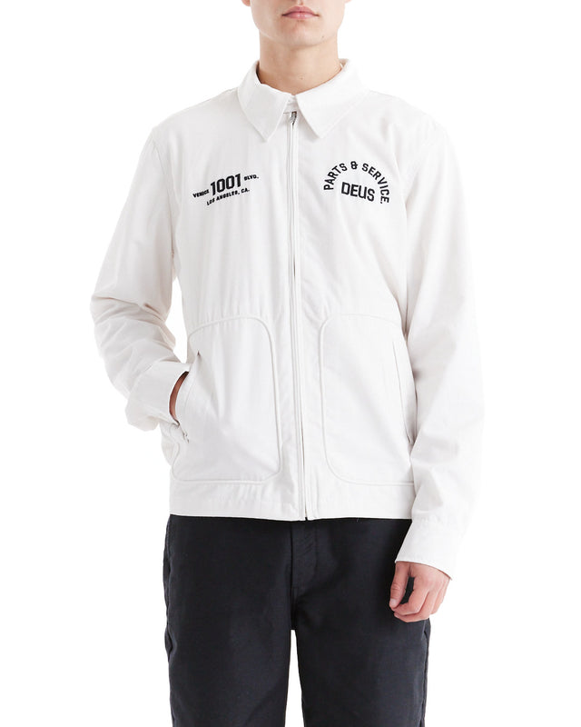 Teller Drizzler Jacket - Vintage White