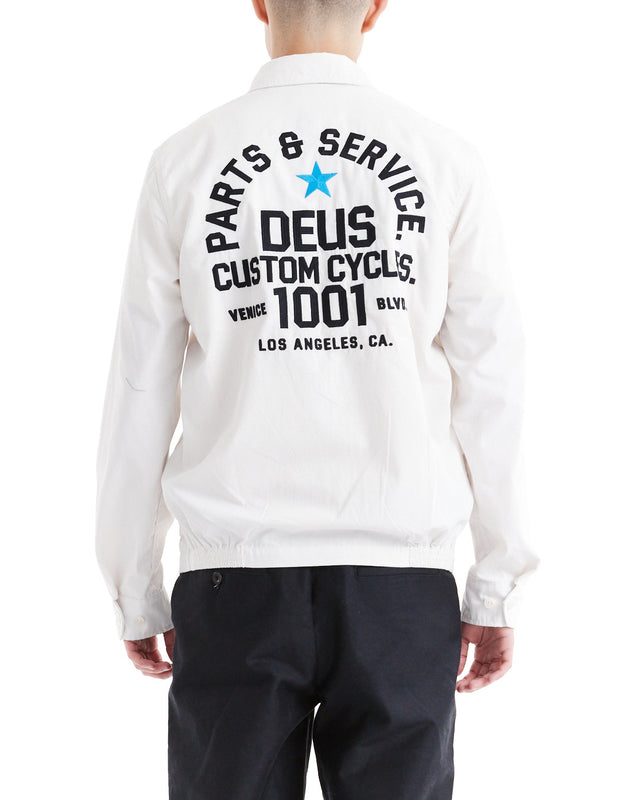 Teller Drizzler Jacket - Vintage White