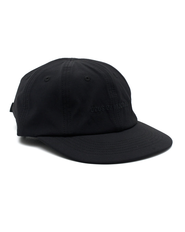 Late Night 8 Panel Cap - Black