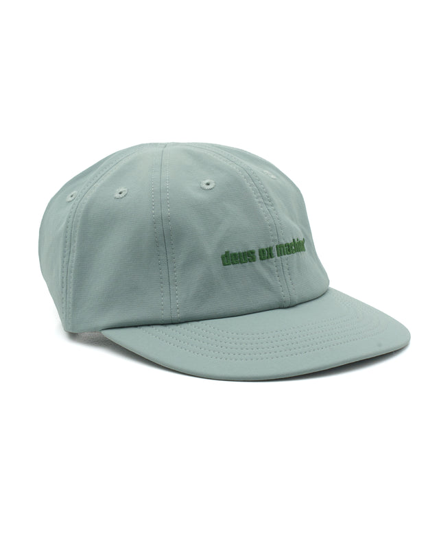 Late Night 8 Panel Cap - Shale Green