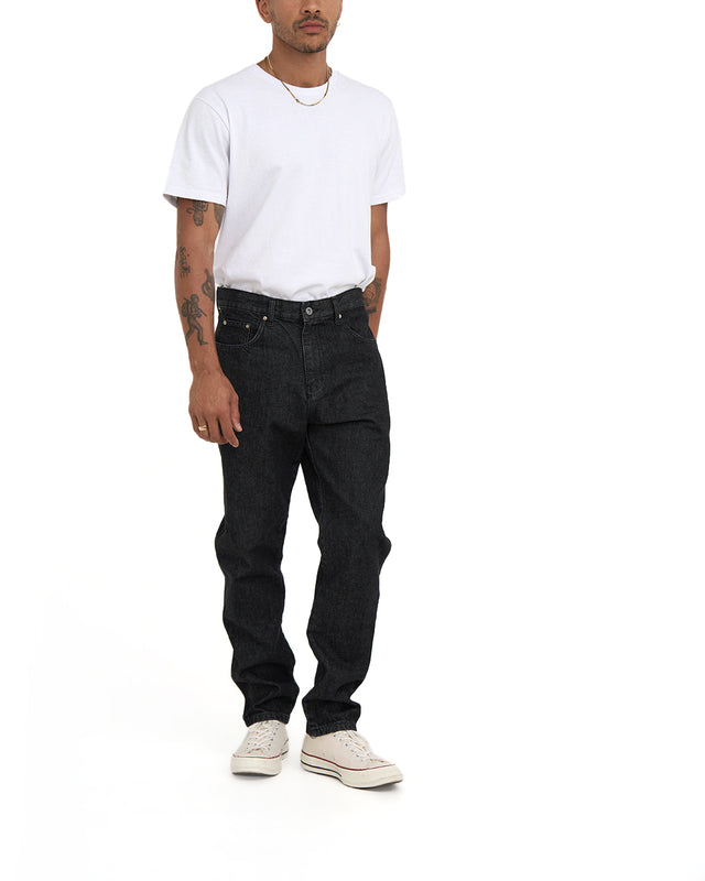 Dixon Tapered Jean - Washed Black