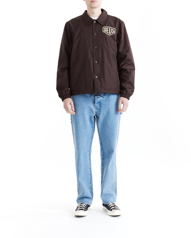 Tokyo Coach Jacket - Choc Plum