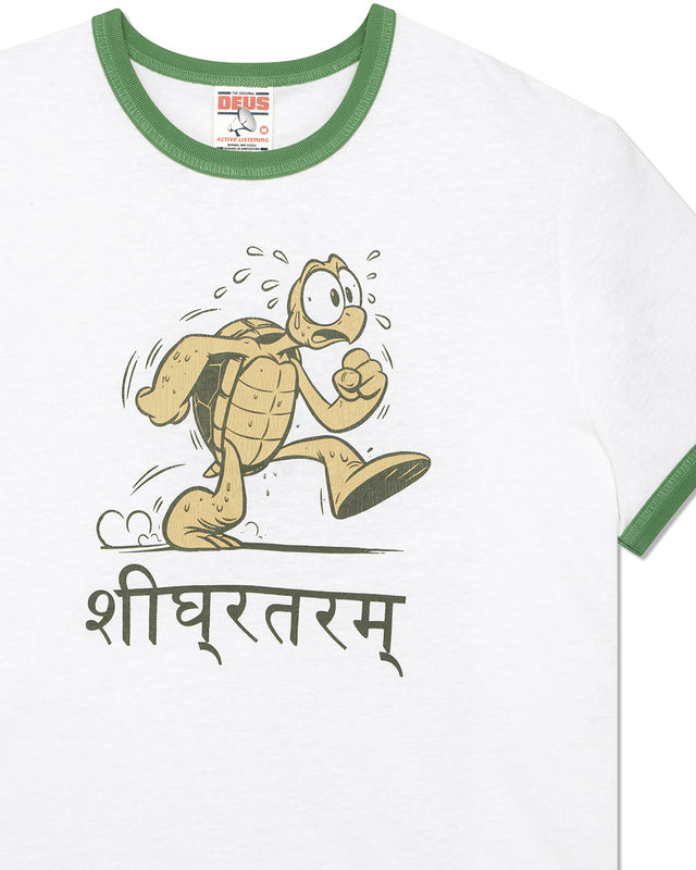 Camiseta Faster - Blanco sucio