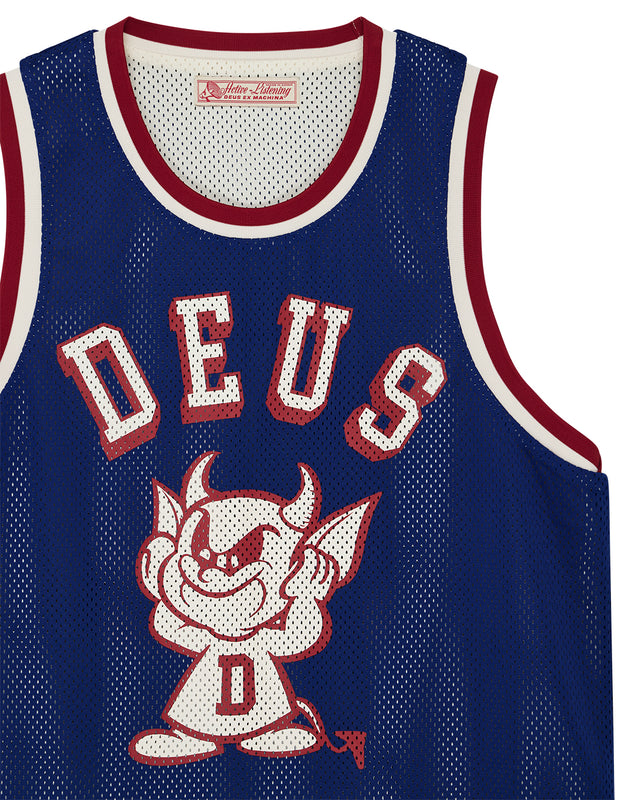 Back And Forth Jersey - Blueprint-Swan (Reversible)