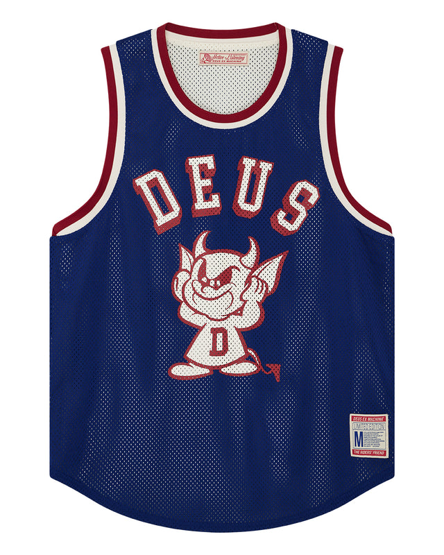 Back And Forth Jersey - Blueprint-Swan (Reversible)