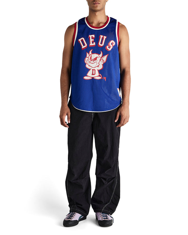Back And Forth Jersey - Blueprint-Swan (Reversible)