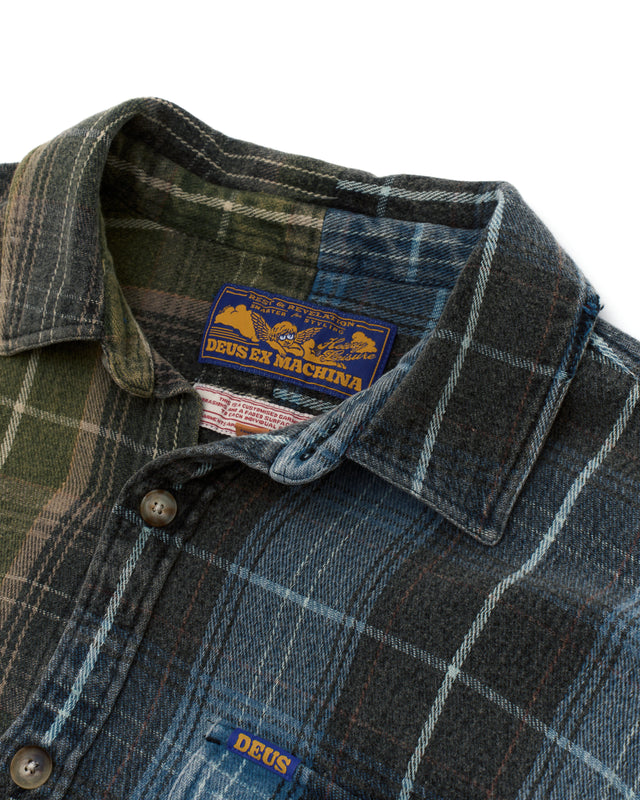 Genesis Embro Flannel - Blue Check