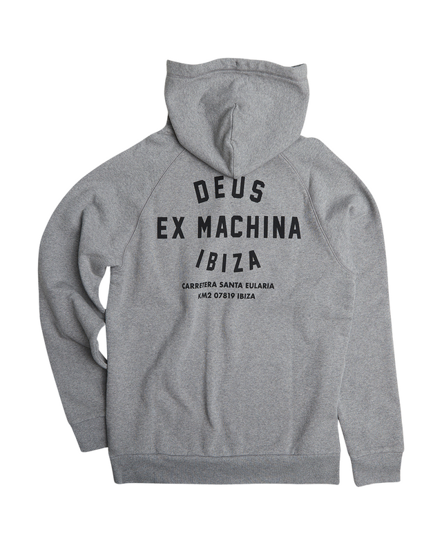 Ibiza Address Hoodie - Grey