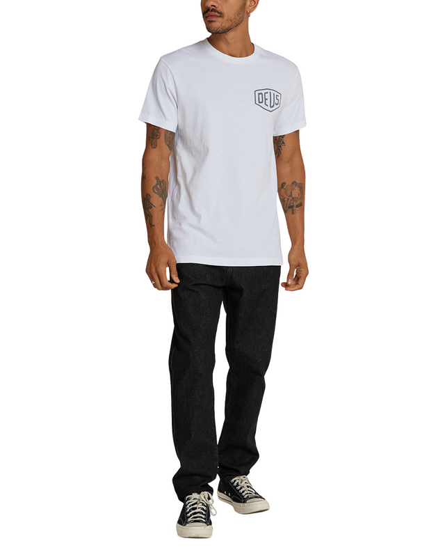 Ibiza Address Tee - White