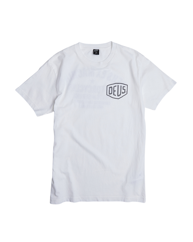 Ibiza Address Tee - White