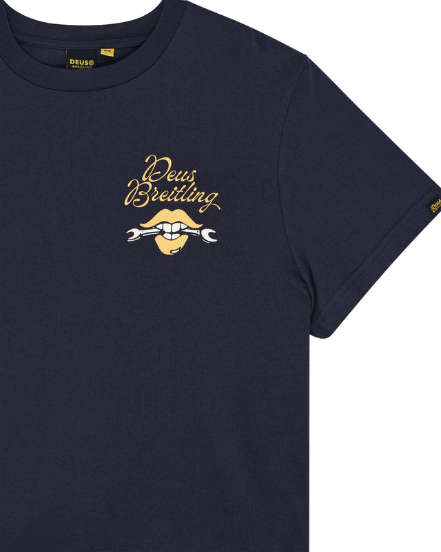 Meander Tee - Navy