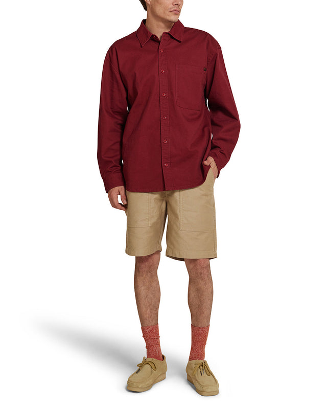 Camisa de sarga Frizell - Rhodo