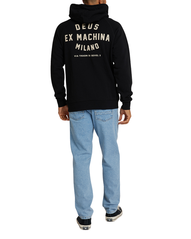 Milano Address Hoodie - Black
