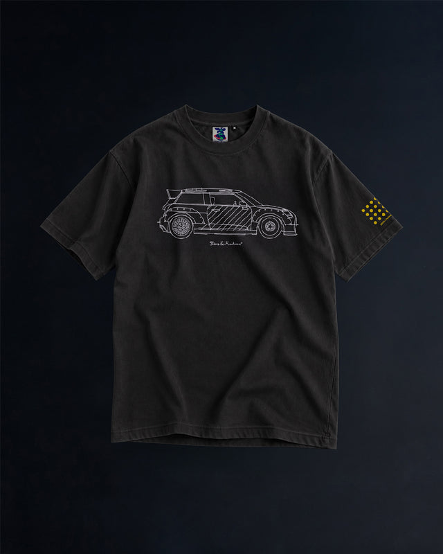 Min Mach Tee Black Back