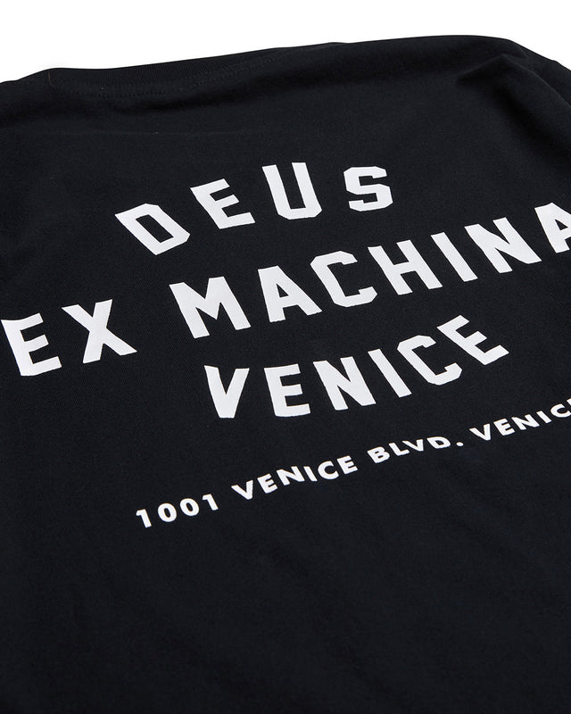 Venice Long Sleeve Tee - Black