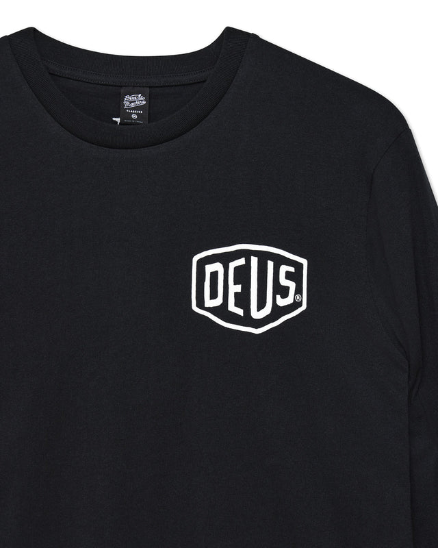 Camiseta Harajuku Ls - Negra