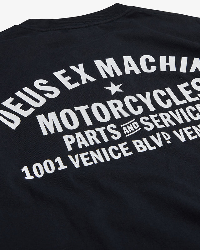 Venice Address Tee - Black