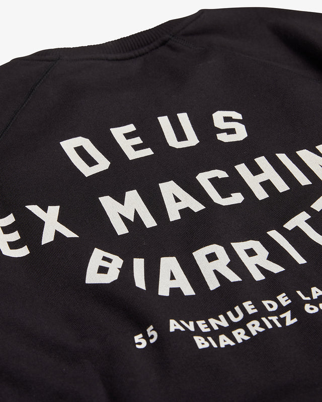 Biarritz Address Crew - Black