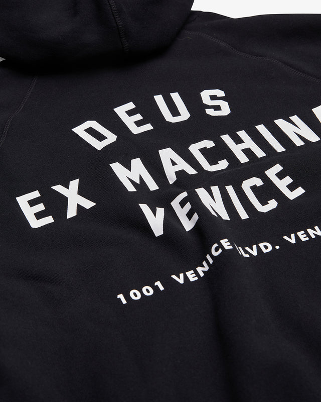 Venice Address Hoodie - Black