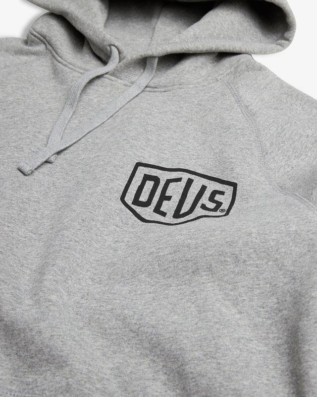 Venice Address Hoodie - Grey Marle