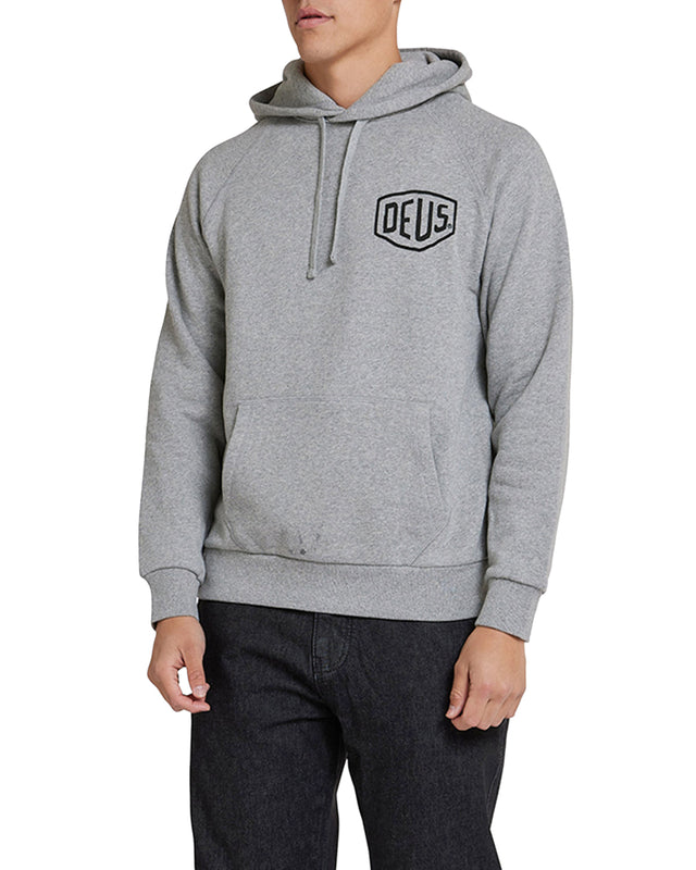 Tokyo Address Hoodie - Grey Marle