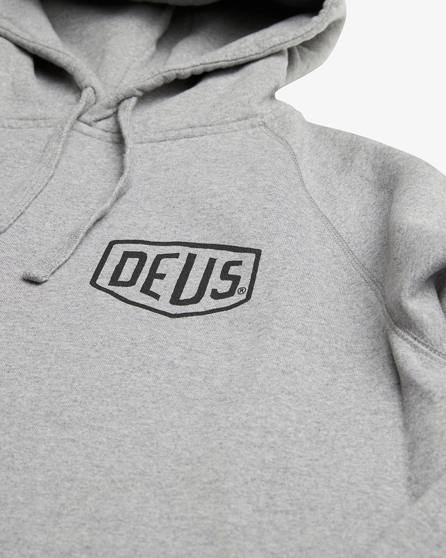 Biarritz Address Hoodie - Grey Marle